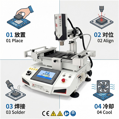 Heißluftlötstation
